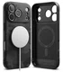 Ringke Onyx Magnetic Apple iPhone 17 Pro Max Hoesje MagSafe Camo Zwart afbeelding 2
