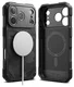 Ringke Rugged Gear Magnetic iPhone 17 Pro Max Hoesje MagSafe Camo Zwart afbeelding 2
