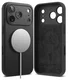 Ringke Silicone Magnetic Apple iPhone 17 Pro Max Hoesje MagSafe Back Cover Zwart afbeelding 11