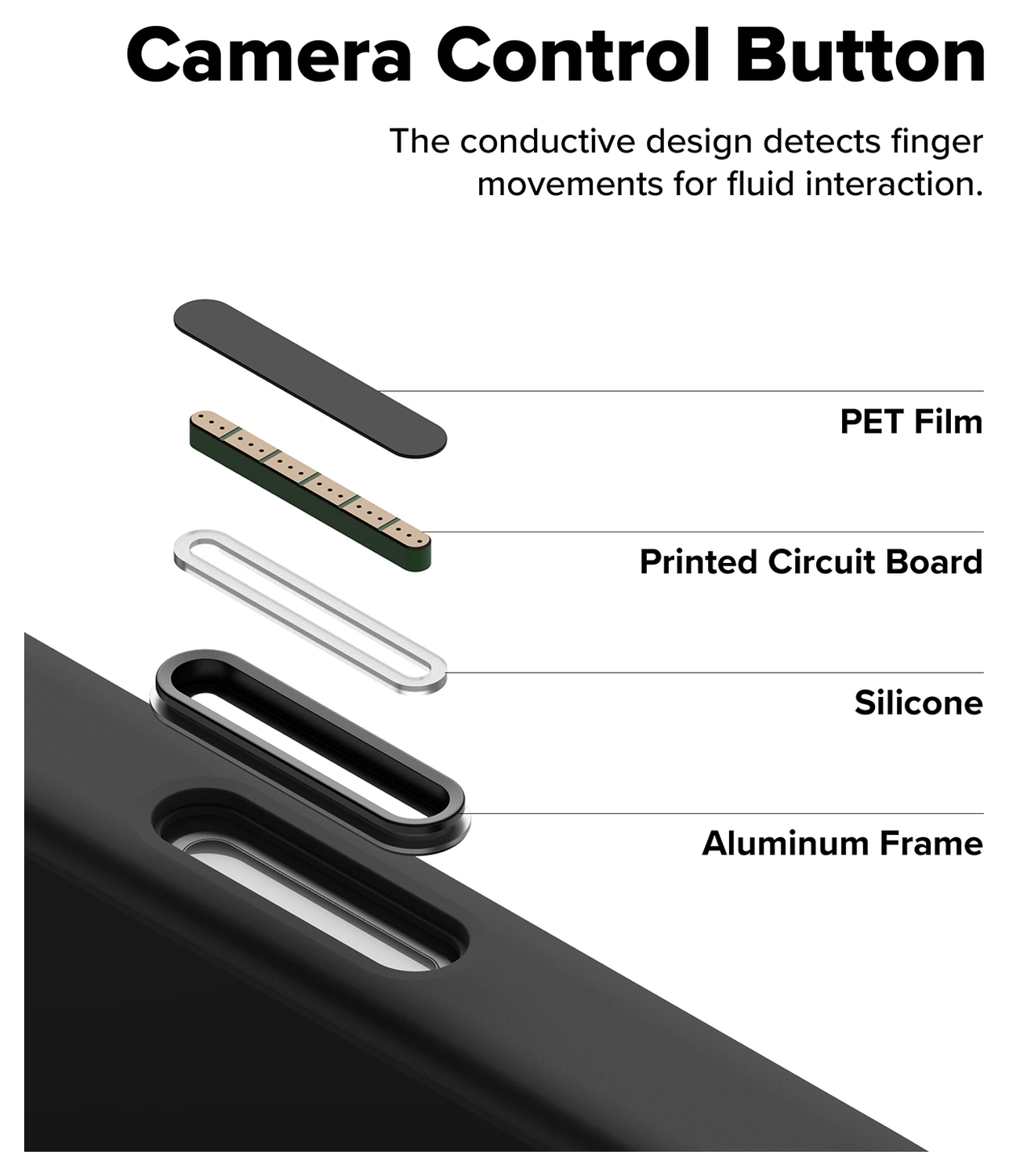 Ringke Silicone Magnetic Apple iPhone 17 Pro Max Hoesje MagSafe Back Cover Zwart afbeelding 5