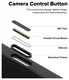Ringke Silicone Magnetic Apple iPhone 17 Pro Max Hoesje MagSafe Back Cover Zwart afbeelding 5