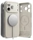 Ringke Silicone Magnetic Apple iPhone 17 Pro Max Hoesje MagSafe Back Cover Beige afbeelding 1
