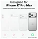 Ringke Silicone Magnetic Apple iPhone 17 Pro Max Hoesje MagSafe Back Cover Beige afbeelding 3