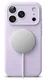 Ringke Silicone Magnetic Apple iPhone 17 Pro Max Hoesje MagSafe Back Cover Paars afbeelding 12