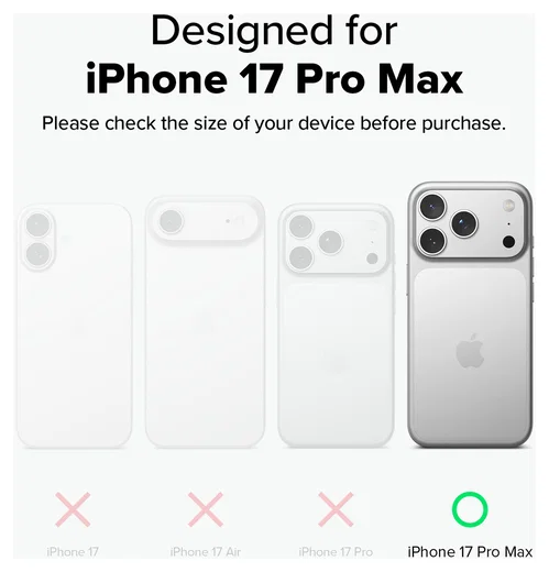 Ringke Silicone Magnetic Apple iPhone 17 Pro Max Hoesje MagSafe Back Cover Paars afbeelding 3