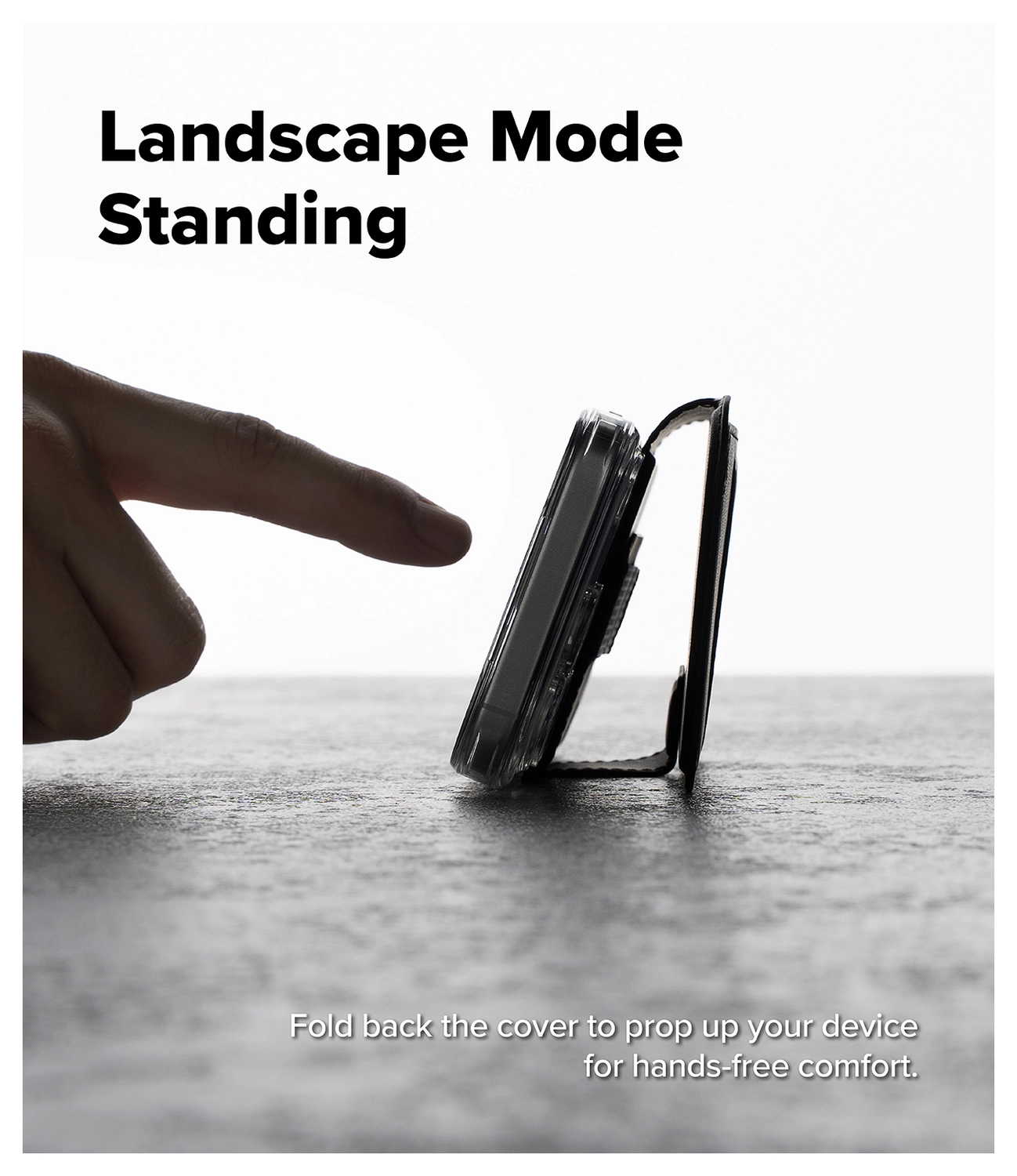 Ringke Folio Grip Wallet Magnetic Apple iPhone 17 Pro Max Hoesje Zwart afbeelding 4