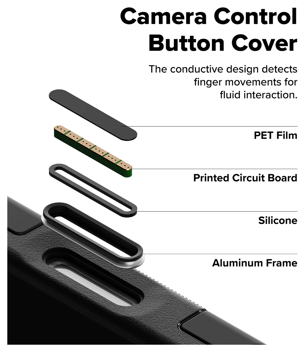 Ringke Alles iPhone 17 Pro Max Hoesje 360° MagSafe Standaard Zwart afbeelding 8