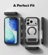 Ringke UX Magnetic Apple iPhone 17 Pro Max Hoesje MagSafe Transparant afbeelding 7