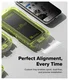 Ringke Easy Slide Privacy Glass iPhone 17 Pro Max Screen Protector Jig 2-Pack afbeelding 4
