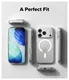 Ringke Fusion Magnetic Apple iPhone 17 Pro Hoesje MagSafe Transparant afbeelding 9