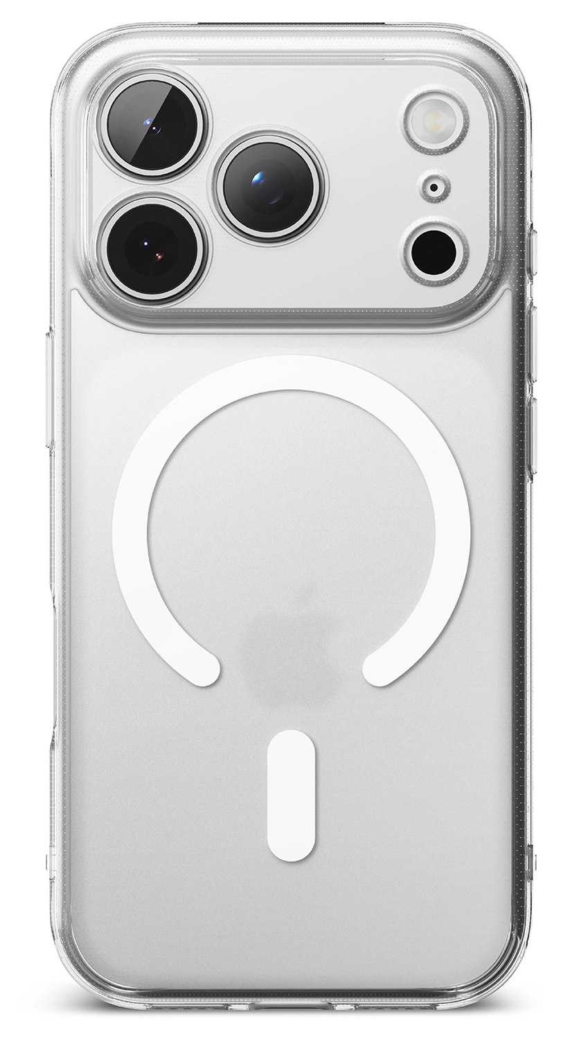 Ringke Fusion Magnetic Apple iPhone 17 Pro Hoesje MagSafe Matte Transparant afbeelding 11