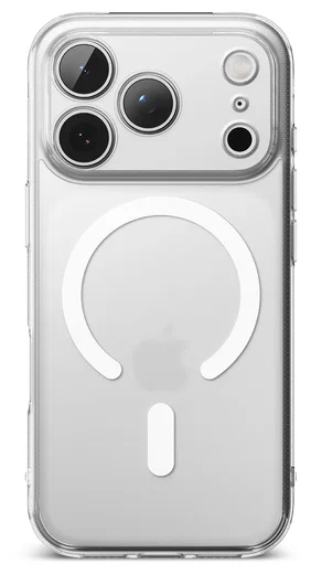 Ringke Fusion Magnetic Apple iPhone 17 Pro Hoesje MagSafe Matte Transparant afbeelding 11