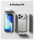 Ringke Air iPhone 17 Pro Hoesje Flexibel TPU Back Cover Glitter Transparant afbeelding 8