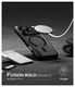 Ringke Fusion Bold Magnetic Apple iPhone 17 Pro Hoesje MagSafe Matte Zwart afbeelding 11