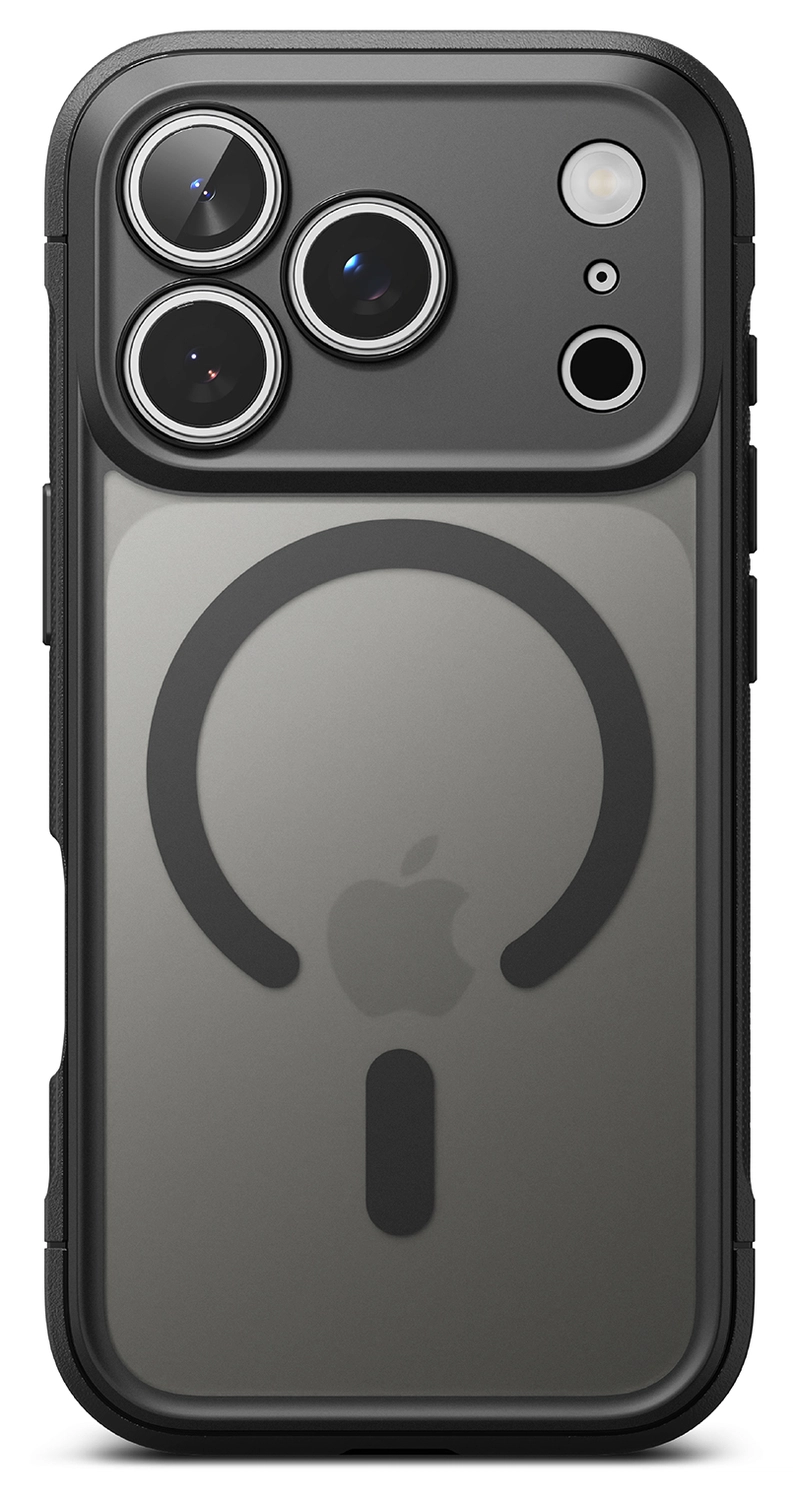 Ringke Fusion Bold Magnetic Apple iPhone 17 Pro Hoesje MagSafe Matte Zwart afbeelding 12