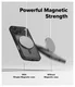 Ringke Fusion Bold Magnetic Apple iPhone 17 Pro Hoesje MagSafe Matte Zwart afbeelding 7