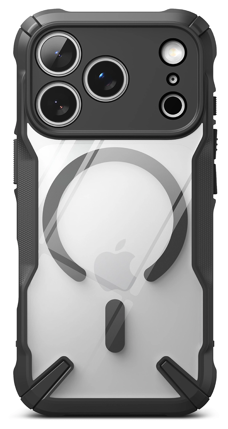 Ringke Fusion X Magnetic Apple iPhone 17 Pro Hoesje MagSafe Zwart afbeelding 11