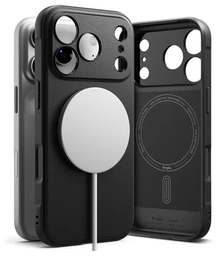Ringke Onyx Magnetic Apple iPhone 17 Pro Hoesje MagSafe Zwart