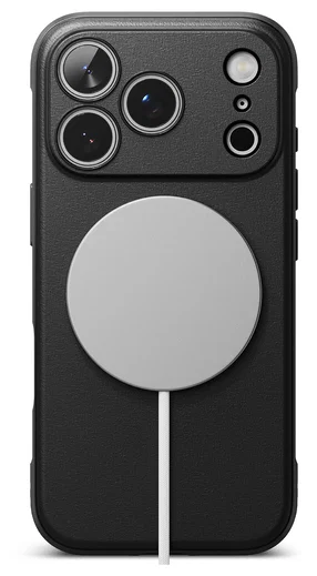Ringke Onyx Magnetic Apple iPhone 17 Pro Hoesje MagSafe Zwart afbeelding 11