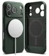 Ringke Onyx Magnetic Apple iPhone 17 Pro Hoesje MagSafe Groen afbeelding 2