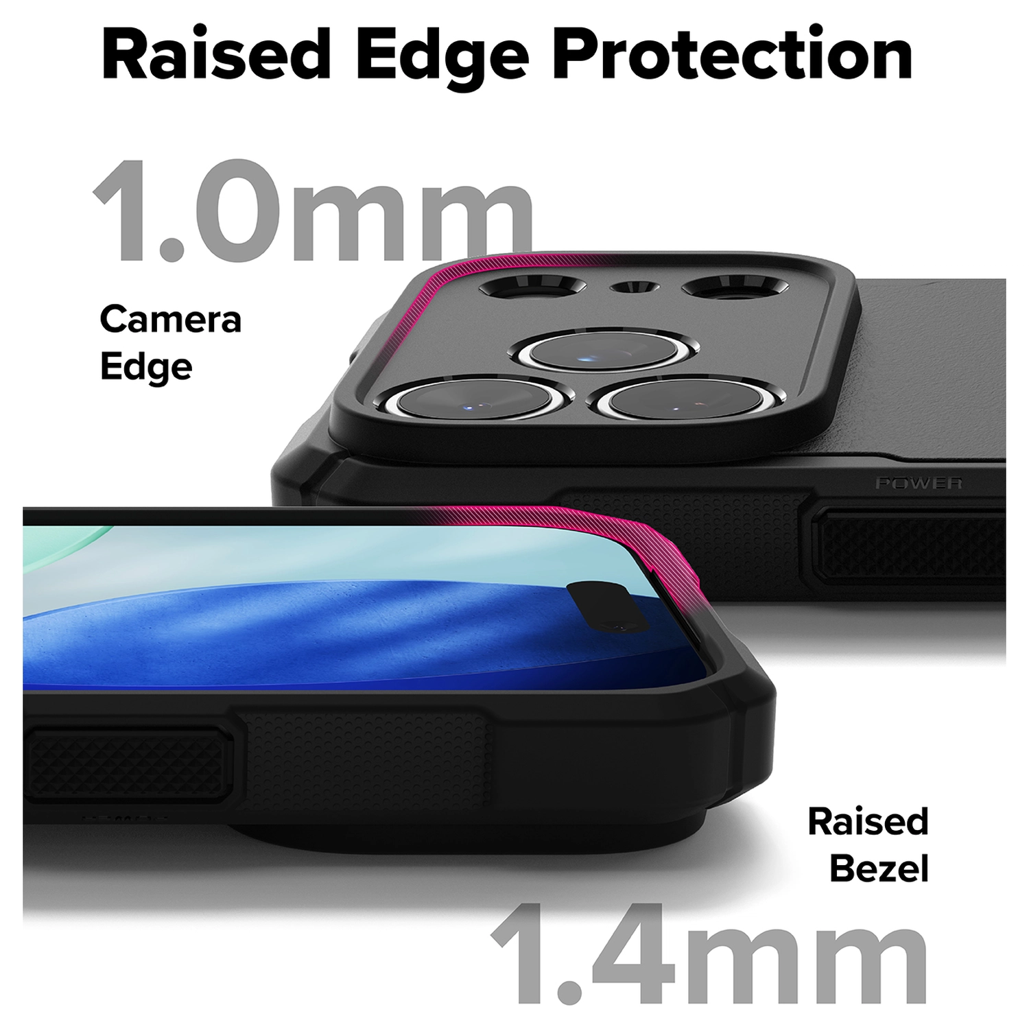 Ringke Rugged Gear Magnetic Apple iPhone 17 Pro Hoesje MagSafe Zwart afbeelding 10