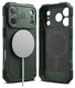 Ringke Rugged Gear Magnetic Apple iPhone 17 Pro Hoesje MagSafe Back Cover Groen afbeelding 2