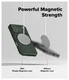 Ringke Rugged Gear Magnetic Apple iPhone 17 Pro Hoesje MagSafe Back Cover Groen afbeelding 8