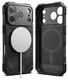 Ringke Rugged Gear Magnetic Apple iPhone 17 Pro Hoesje MagSafe Camo Zwart afbeelding 2
