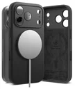 Ringke Silicone Magnetic Apple iPhone 17 Pro Hoesje MagSafe Back Cover Zwart