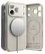 Ringke Silicone Magnetic Apple iPhone 17 Pro Hoesje MagSafe Back Cover Beige