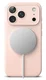 Ringke Silicone Magnetic Apple iPhone 17 Pro Hoesje MagSafe Back Cover Roze afbeelding 12