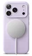 Ringke Silicone Magnetic Apple iPhone 17 Pro Hoesje MagSafe Back Cover Paars afbeelding 12