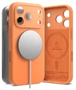 Ringke Silicone Magnetic Apple iPhone 17 Pro Hoesje MagSafe Back Cover Oranje