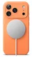 Ringke Silicone Magnetic Apple iPhone 17 Pro Hoesje MagSafe Back Cover Oranje afbeelding 12