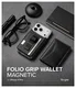 Ringke Folio Grip Wallet Magnetic Apple iPhone 17 Pro Hoesje Zwart afbeelding 8