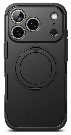 Ringke Alles iPhone 17 Pro Hoesje 360° MagSafe Standaard Zwart afbeelding 12