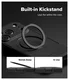 Ringke Alles iPhone 17 Pro Hoesje 360° MagSafe Standaard Zwart afbeelding 3