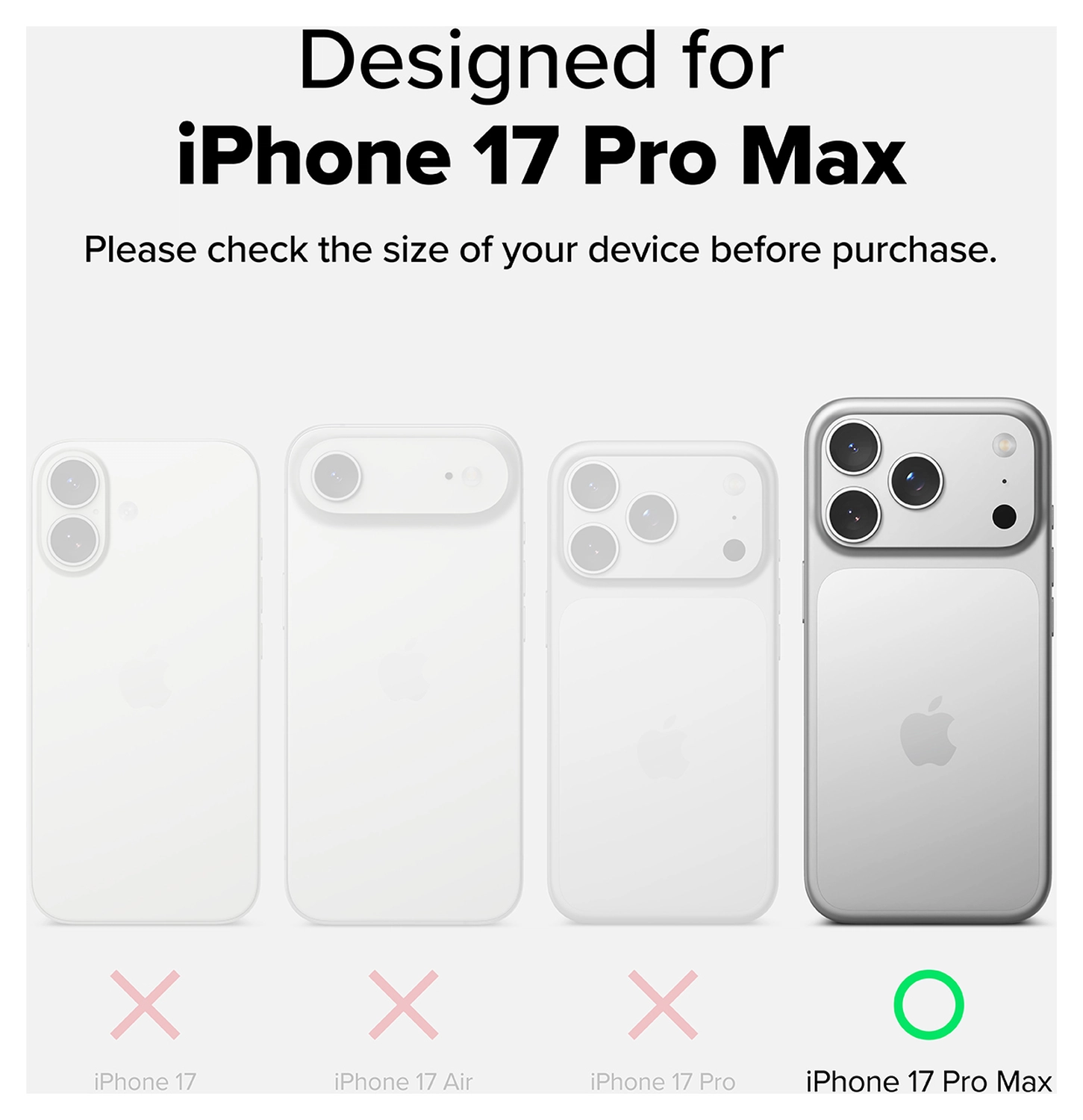 Ringke Alles iPhone 17 Pro Hoesje 360° MagSafe Standaard Gunmetal afbeelding 3