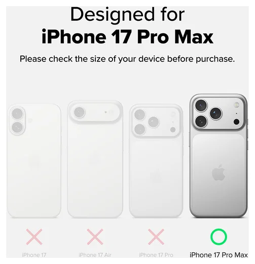 Ringke Alles iPhone 17 Pro Hoesje 360° MagSafe Standaard Gunmetal afbeelding 3