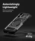Ringke UX Magnetic Apple iPhone 17 Pro Hoesje MagSafe Transparant afbeelding 2