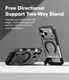 Ringke UX Magnetic Apple iPhone 17 Pro Hoesje MagSafe Transparant afbeelding 8