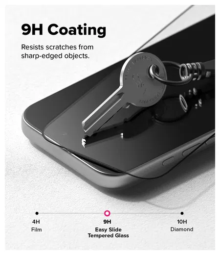 Ringke Easy Slide iPhone 17 Pro Screen Protector met Jig 2-Pack afbeelding 8