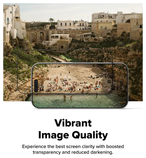 Ringke Easy Slide Privacy Glass iPhone 17 Pro Screen Protector Jig 2-Pack afbeelding 11