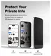 Ringke Easy Slide Privacy Glass iPhone 17 Pro Screen Protector Jig 2-Pack afbeelding 5