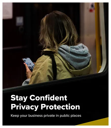 Ringke Easy Slide Privacy Glass iPhone 17 Pro Screen Protector Jig 2-Pack afbeelding 7