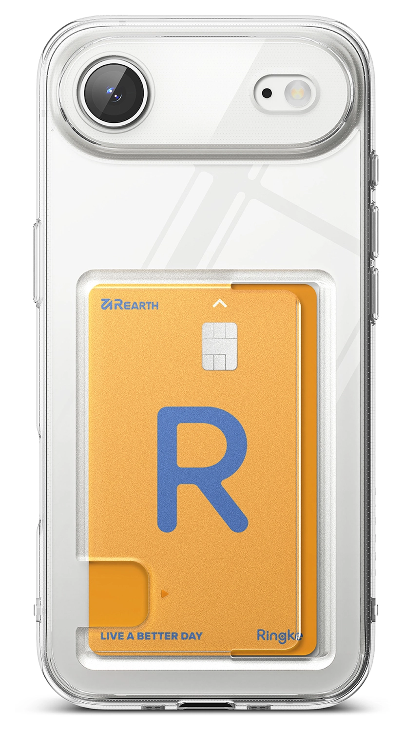 Ringke Fusion Card Apple iPhone Air Hoesje Kaarthouder Transparant afbeelding 10