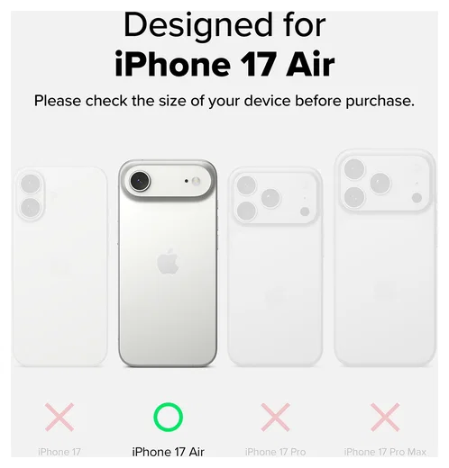 Ringke Fusion Card Apple iPhone Air Hoesje Kaarthouder Transparant afbeelding 3