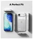 Ringke Fusion Card Apple iPhone Air Hoesje Kaarthouder Transparant afbeelding 8