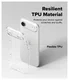 Ringke Air iPhone Air Hoesje Flexibel TPU Back Cover Transparant afbeelding 6