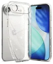 Ringke Air iPhone Air Hoesje Flexibel TPU Back Cover Glitter Transparant